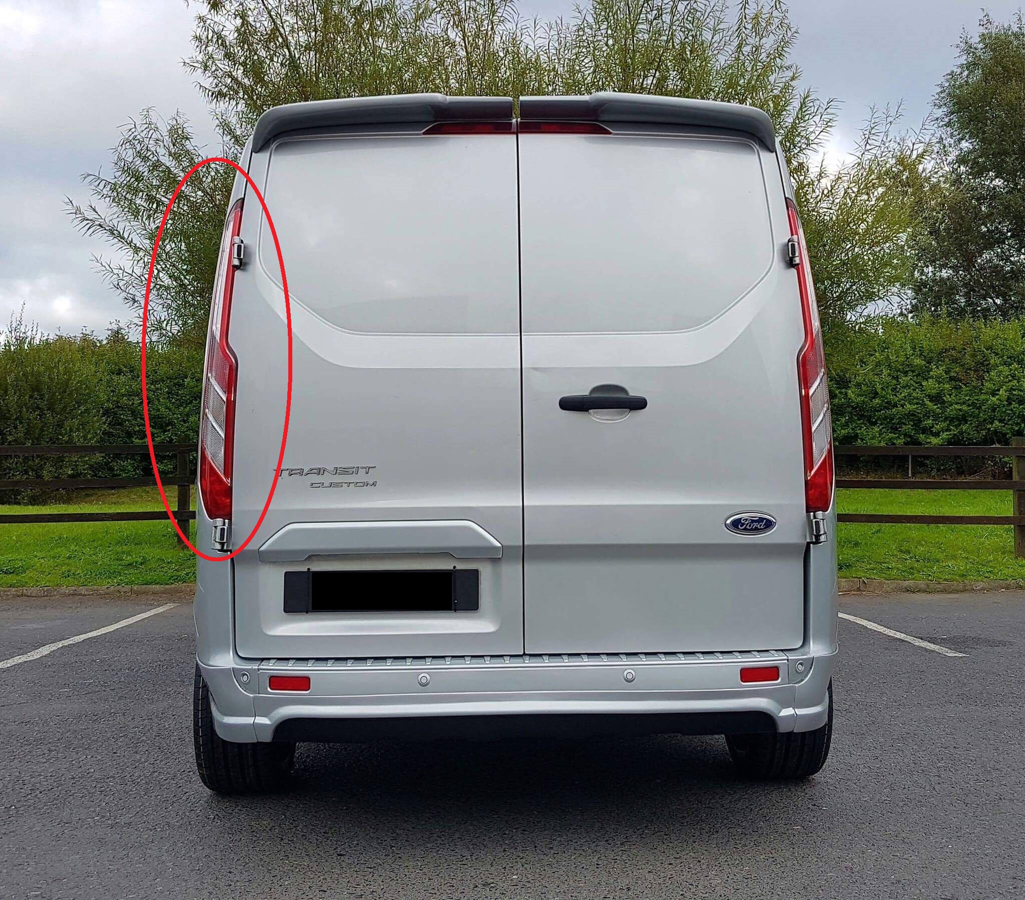 Ford transit custom Rear light left side